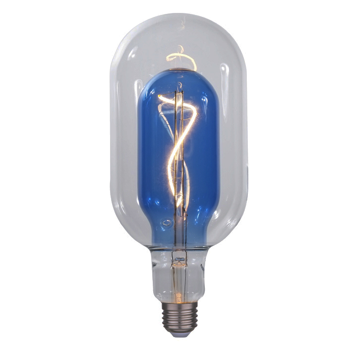 Лампа в серии Bulb FB Синяя длинная – LDS-T100-B