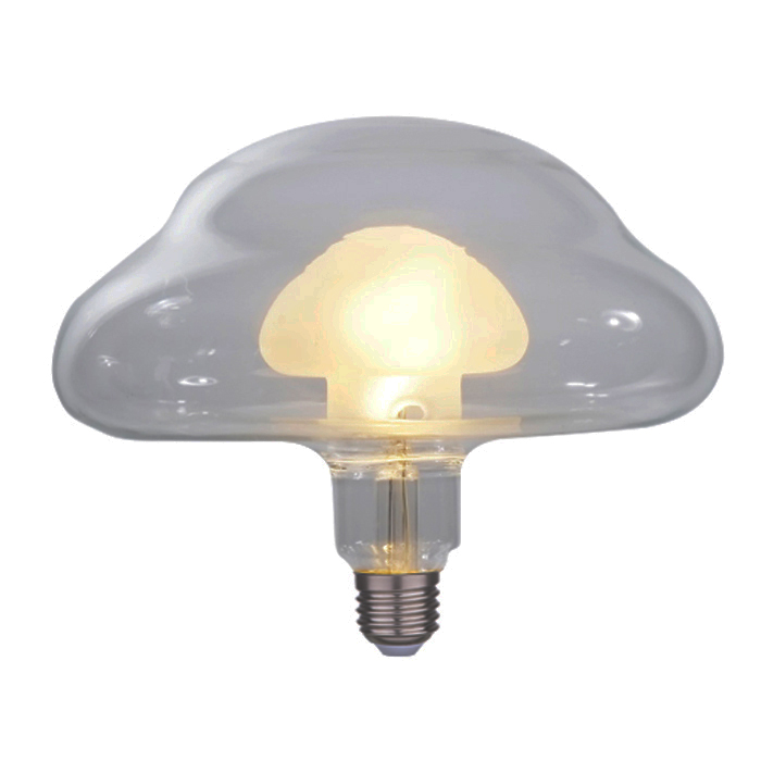 Bulb in Bulb FB series Clouds transparent yellow-LDS-mushroon