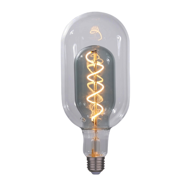 Europe style for B22 LED Bulb - Bulb in Bulb FB series Grey length – LDS-T100-G – HANNORLUX