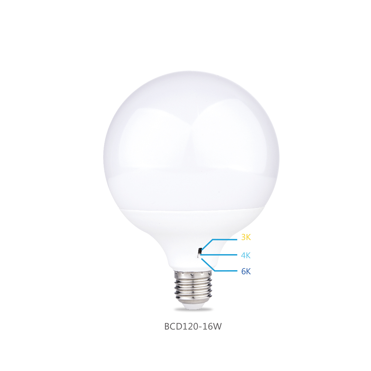 3CCT Patent Bulb BCD120-16W