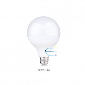 3CCT patentinė lemputė BCD95-14W